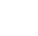 White Roller Skate Icon
