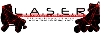 L.A.S.E.R. Skating Center Logo